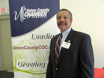 Richard Marcus at the Union County Chamber of Commerce
